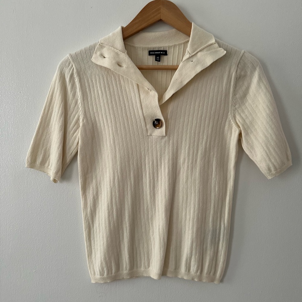 Ribbed top
